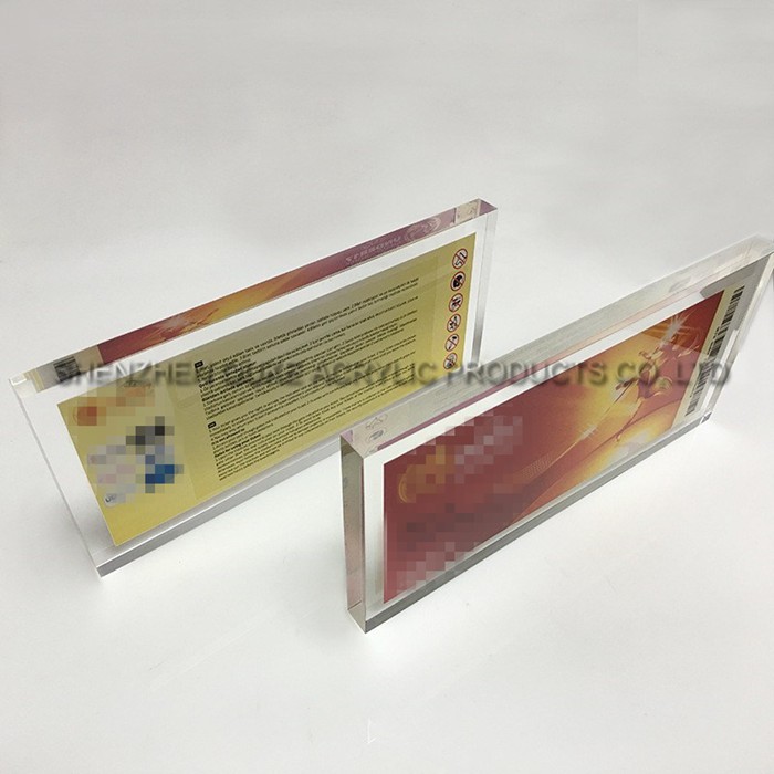 Custom Different Type Acrylic Brand Sign Show Block Logo Block