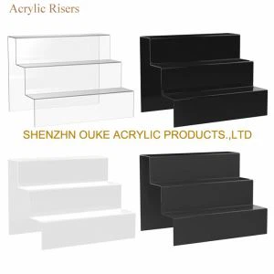 Tühjenda ümmargune akrüülkuvariga akrüülmonitori akrüülipesa kuvar