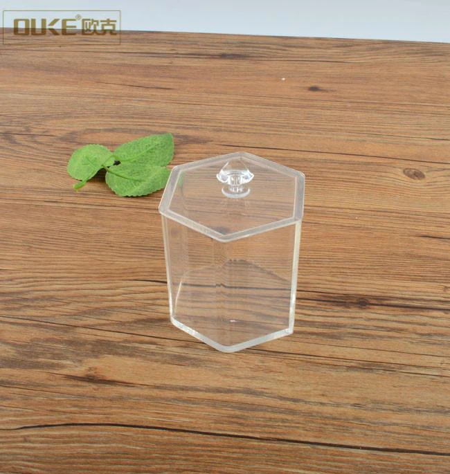 Custom 8 Sides Small Acrylic Candy Box