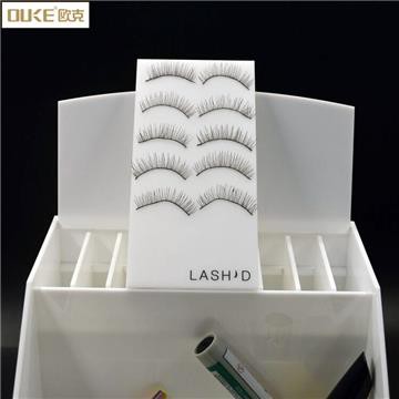 white acrylic boxes