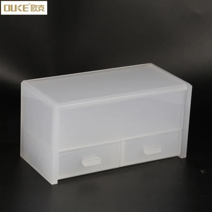 Wholesale White Durable Acrylic Makeup Box