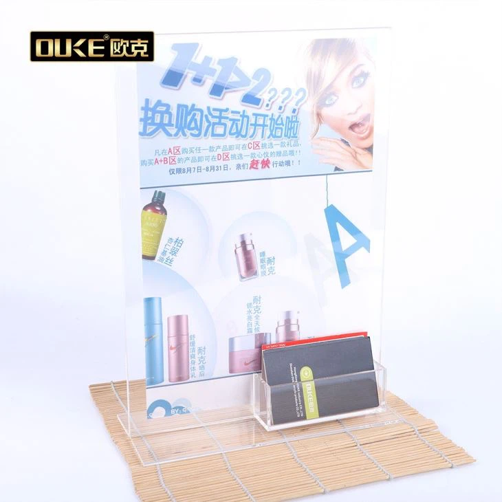 Transparent Plastic /acrylic A4/A5/A6 Manu